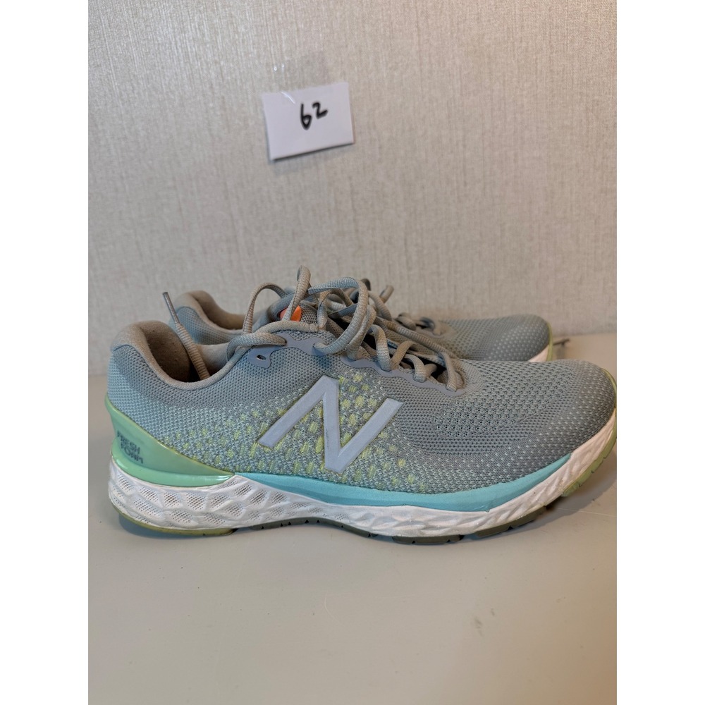 New Balance Fresh Foam 880v10 Grey Blue Mint W880G10 Womens 11 Narrow 2A